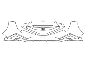 Bumper Kit | TOYOTA COROLLA SEDAN SE - XSE - NIGHTSHADE 2022