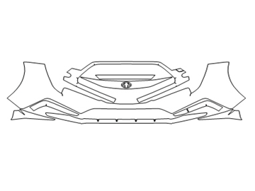 Bumper Kit | TOYOTA COROLLA SEDAN SE - XSE - NIGHTSHADE 2024