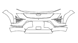 Front Bumper PPF Kit | CADILLAC OPTIQ 2025