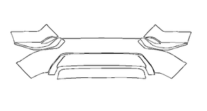 Rear Bumper PPF Kit | CADILLAC OPTIQ 2025