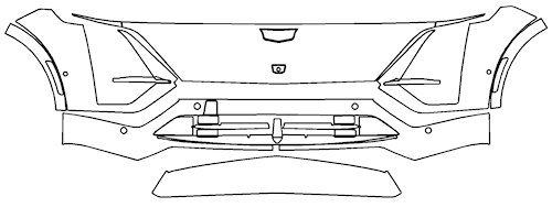 Front Bumper Kit | CADILLAC LYRIQ 2024