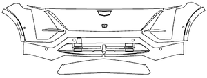Front Bumper Kit | CADILLAC LYRIQ 2023