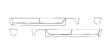 Rocker Panel PPF Kit | CHEVROLET SILVERADO 2500HD LT 2024