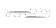 Rocker Panel PPF Kit | CHEVROLET SILVERADO 3500HD LT 2024