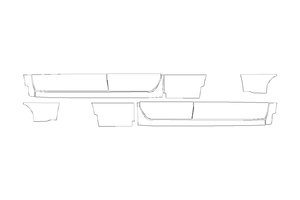 Rocker Panel Kit | CHEVROLET SILVERADO 1500 RST 2022