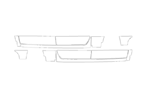 Rocker Panel Kit | CHEVROLET SILVERADO 1500 RST 2022