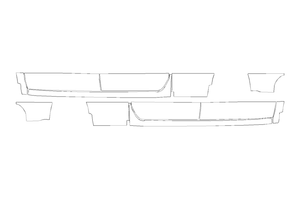 Rocker Panel Kit | CHEVROLET SILVERADO 1500 RST 2022