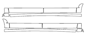 Rocker Panel Kit | DODGE GRAND CARAVAN 2018