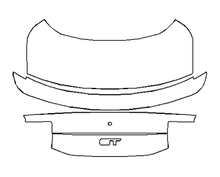 Trunk Lid PPF Kit | FORD MUSTANG FASTBACK GT 2024