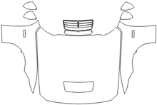 Full Hood Fender and Mirror PPF Kit | FORD MUSTANG FASTBACK GT 2024