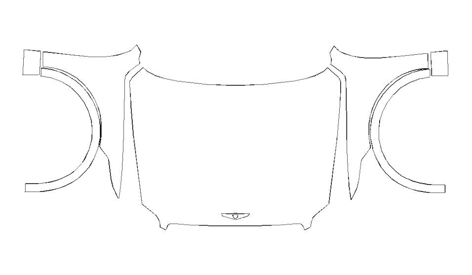 Full Hood Fender and Mirror Kit | GENESIS GV70 2025