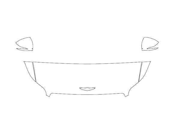 Partial Hood Fender and Mirror Kit | GENESIS GV70 2022