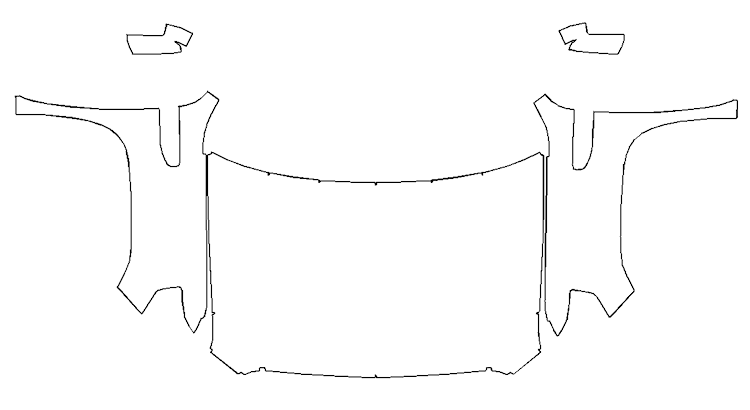 Full Hood & Fender + Mirror Kit | GMC SIERRA 1500 2024