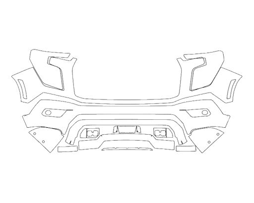 Front Bumper Kit | GMC YUKON XL AT4 2025