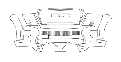 Front Bumper Kit | GMC 1500EV DENALI 2026