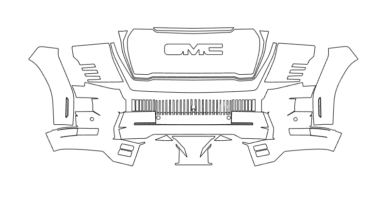 Front Bumper Kit | GMC 1500EV DENALI 2026