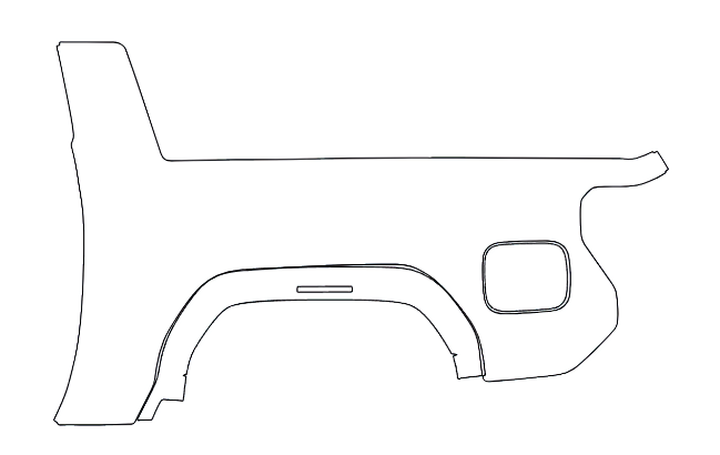 Left Side Box Kit | GMC 1500EV DENALI 2026