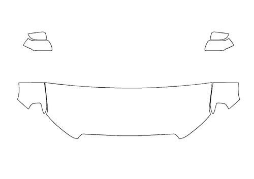 Hood, Fender and Mirror Kit bikini cut | GMC TERRAIN ELEVATION 2025