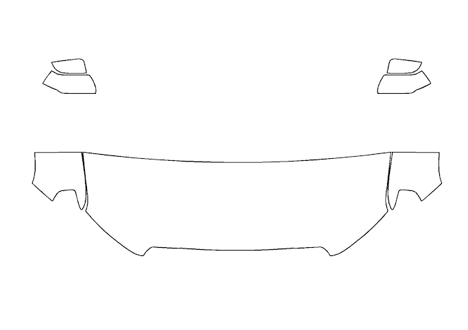 Hood, Fender and Mirror Kit bikini cut | GMC TERRAIN ELEVATION 2025
