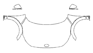 Full Hood Fender and Mirror Kit | HYUNDAI IONIQ 5 N 2025 Full Hood Fender and Mirror Kit | HYUNDAI IONIQ 5 N 2025