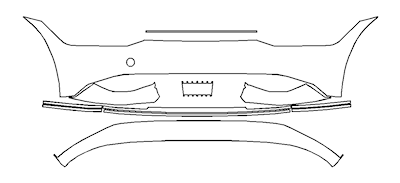 Bumper PPF Kit | KIA EV6 2023