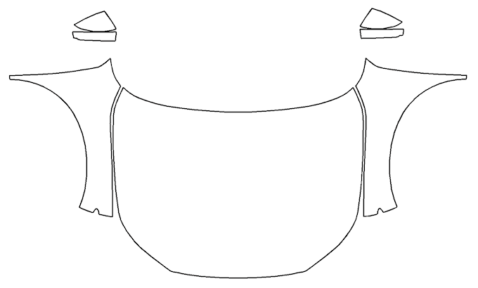 Full Hood, Full Fender and Mirror Kit | MAZDA CX-30 2025