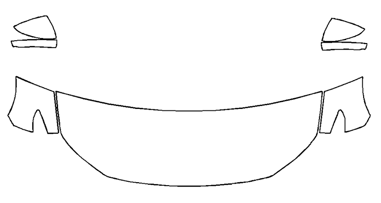 Partial Hood Fender and Mirror Kit | MAZDA MAZDA3 SEDAN 2019