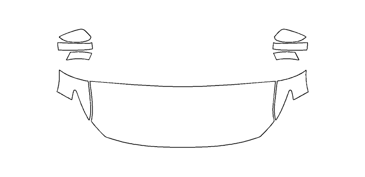 Partial Hood Fender & Mirror PPF Kit | MAZDA CX-5 2024