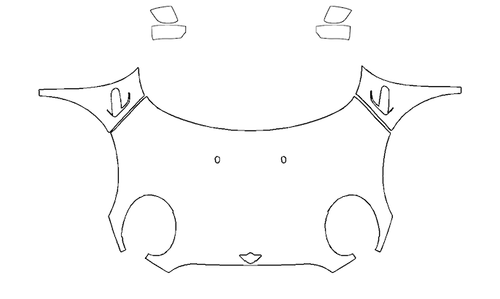 Full Hood Fender and Mirror PPF Kit | MINI CONVERTIBLE 2020