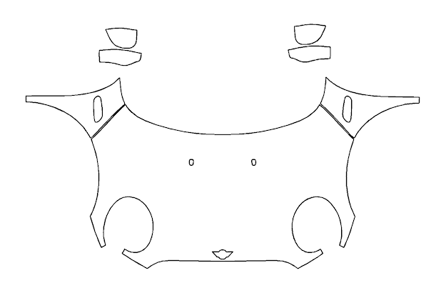 Full Hood Fender and Mirror PPF Kit | MINI HARDTOP 4 DOOR 2024