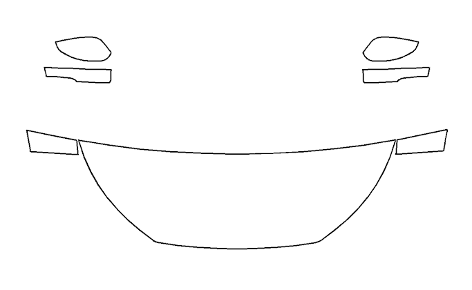 Hood Fender & Mirror PPF Kit | MITSUBISHI ECLIPSE CROSS 2023