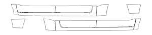 Rocker Panel PPF Kit | RAM 1500 BIG HORN 2020