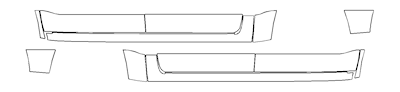 Rocker Panel PPF Kit | RAM 1500 REBEL 2022