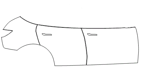 Right Rear Fender and Door Kit | TESLA MODEL Y 2024