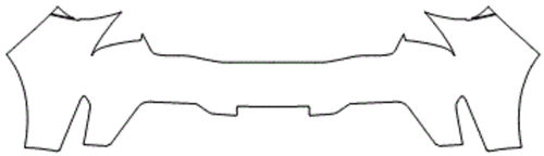 Rear Bumper PPF Kit | TOYOTA GR COROLLA 2023