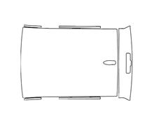 Roof PPF Kit | TOYOTA TACOMA PRERUNNER 2026