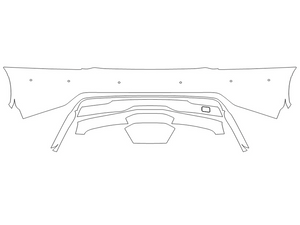 Rear Bumper Kit | TESLA MODEL S 2024