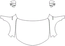 Full Hood & Fender + Mirror Kit | ACURA TLX 2023