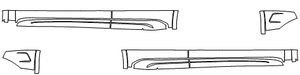 Rocker Panel Kit | AUDI SQ 5 SPORTBACK 2024