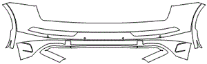Rear Bumper Kit | AUDI SQ 5 SUV 2022