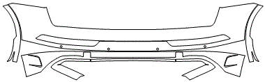 Rear Bumper Kit | AUDI Q5 SUV 2023
