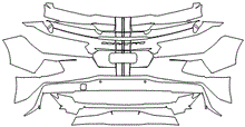 Rear Bumper Kit | CHEVROLET CORVETTE STINGRAY COUPE 2024