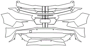 Rear Bumper Kit | CHEVROLET CORVETTE STINGRAY COUPE 2024