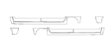 Rocker Panel PPF Kit | CHEVROLET SILVERADO 3500HD HIGH COUNTRY 2024