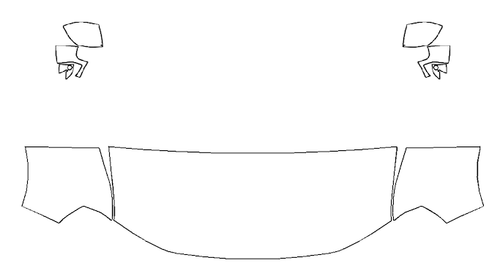 Partial Hood Fender and Mirror Kit | FORD MAVERICK TREMOR 2025