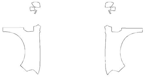 Full  Fender and Mirror Kit | FORD MAVERICK LARIAT 2025