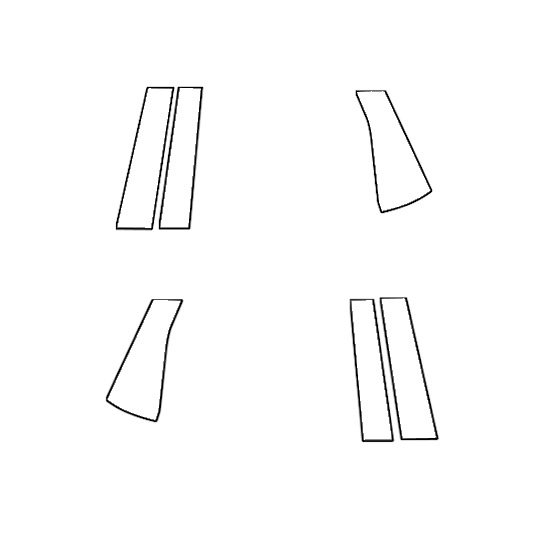 B&C Pillar Kit | ACURA ADX YYY 2025