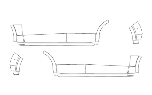 Rocker Panel Kit | ACURA ZDX 2025