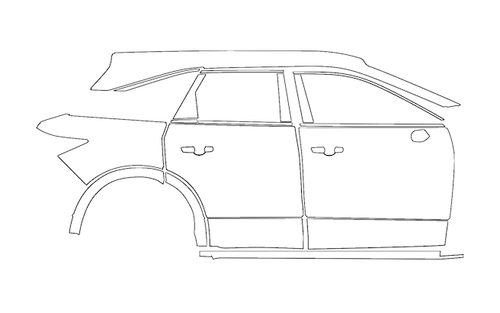 Right Side Kit | ACURA ZDX 2025