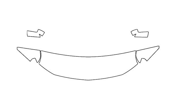 Partial Hood Fender and Mirror Kit | CHEVROLET SILVERADO 1500 WT 2024